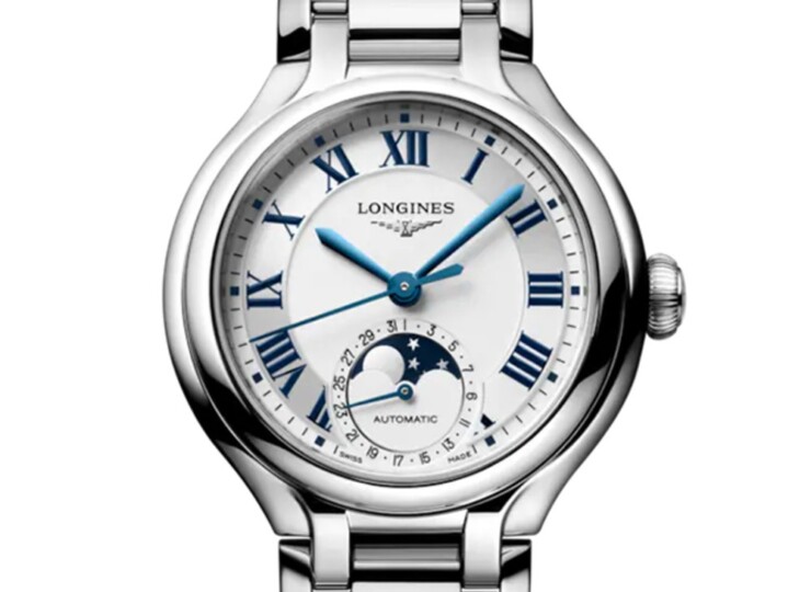 LONGINES プリマルナ 34mm シルバー文字盤 ステンレススティール ブレスレット L8.126.4.71.6