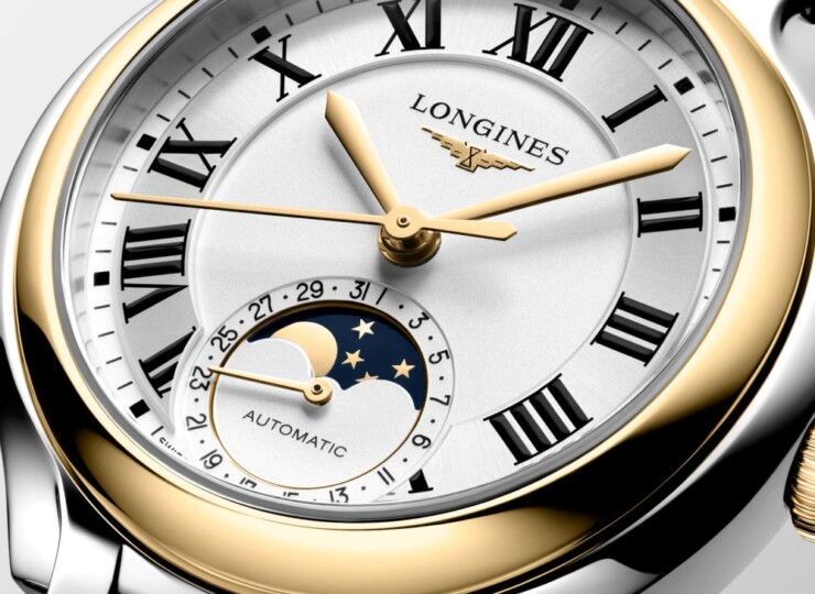 LONGINES プリマルナ 34mm シルバー文字盤 ステンレススチール&18KイエローゴールドGC200 L8.126.5.79.7