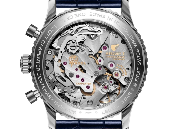 BREITLING ナビタイマー B02 クロノグラフ 41 コスモノート スコット・カーペンター センテナリー ブルー文字盤 LB0240211C1P1