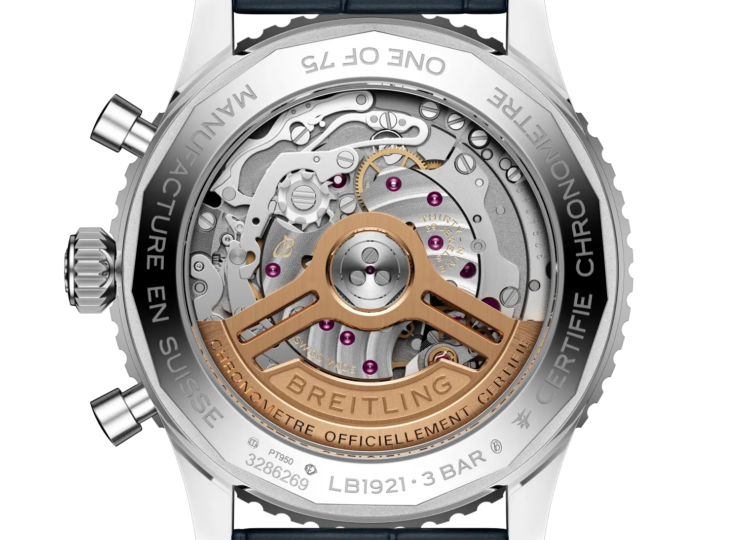BREITLING ナビタイマー B19 クロノグラフ 43 パーペチュアルカレンダー ブルー文字盤 LB19211A1C1P1