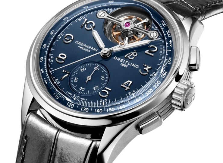 BREITLING プレミエ B21 クロノグラフ トゥールビヨン 42 ウィリー・ブライトリング ブルー文字盤 LB2120171C1P1