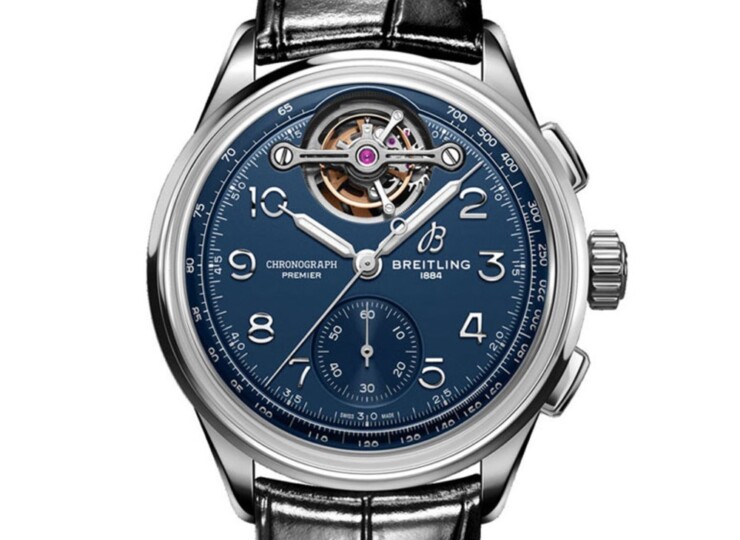 BREITLING プレミエ B21 クロノグラフ トゥールビヨン 42 ウィリー・ブライトリング ブルー文字盤 LB2120171C1P1