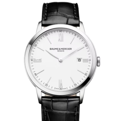 BAUME & MERCIER クラシマ 10323 40mm ホワイト文字盤 M0A10323