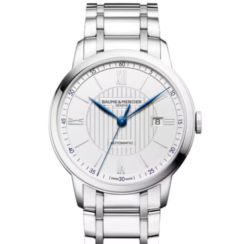 クラシマ 10334 42mm シルバー文字盤