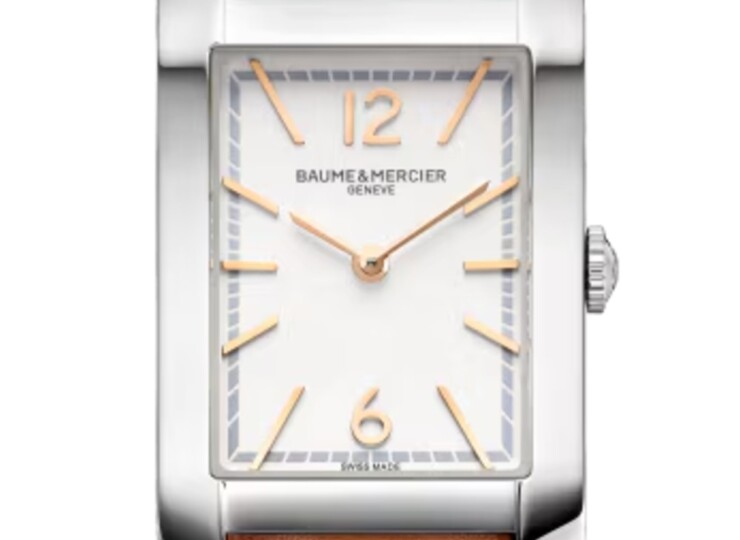 BAUME & MERCIER ハンプトン 10472 Sサイズ グレー文字盤 M0A10472