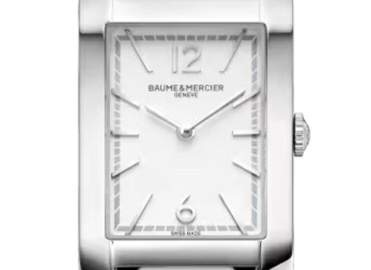 BAUME & MERCIER ハンプトン 10473 Sサイズ グレー文字盤 M0A10473