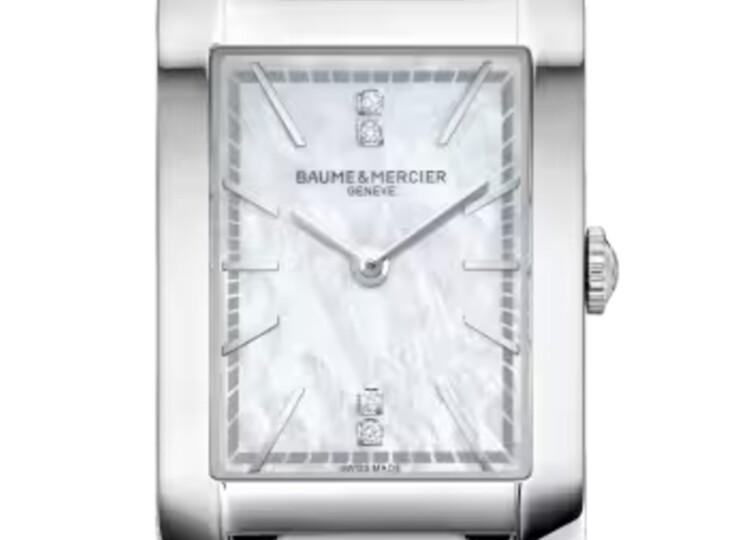 BAUME & MERCIER ハンプトン 10474 Sサイズ ホワイト文字盤 M0A10474