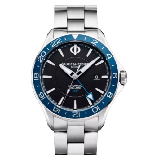 BAUME & MERCIER クリフトン クラブ 10487 42mm ブラック文字盤 M0A10487