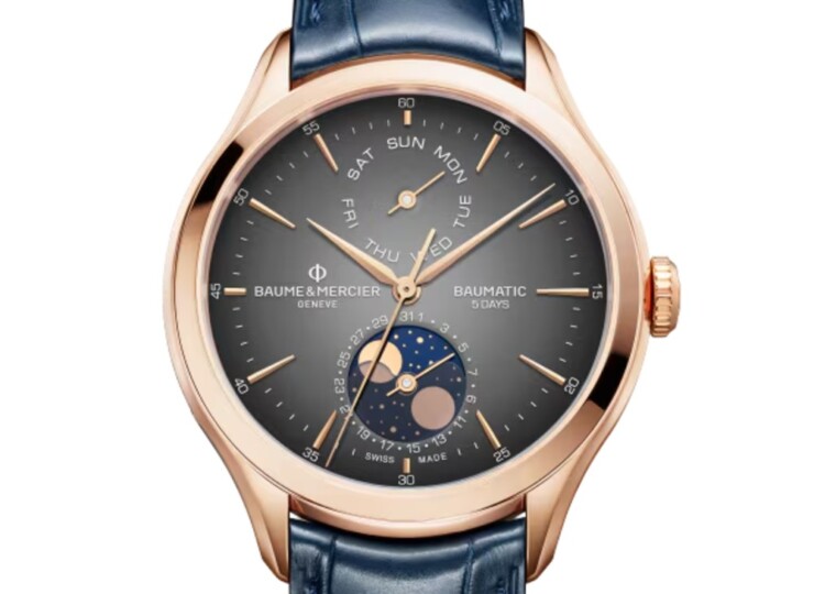BAUME & MERCIER クリフトン 10547 42mm グレー文字盤 M0A10547