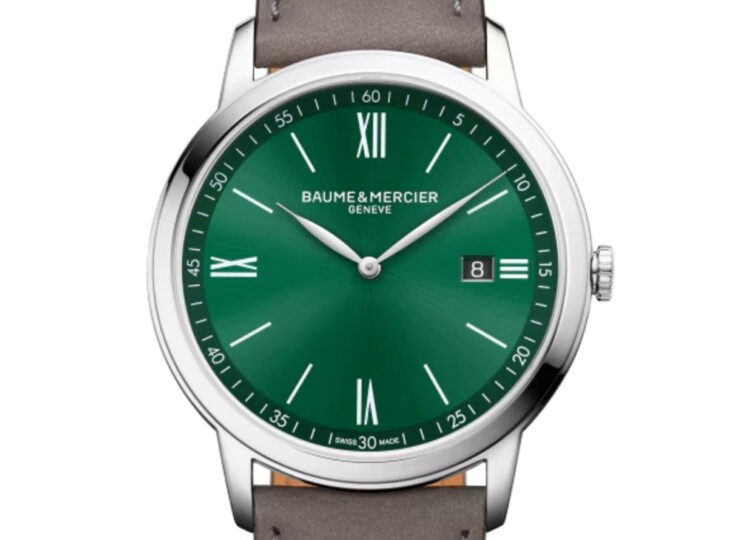 BAUME & MERCIER クラシマ 10607 42mm グリーン文字盤 M0A10607
