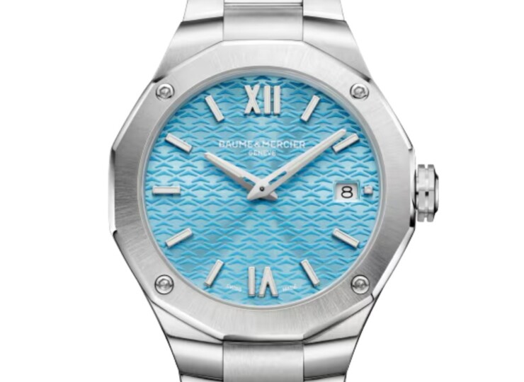 BAUME & MERCIER リビエラ 10612 36mm ブルー文字盤 M0A10612