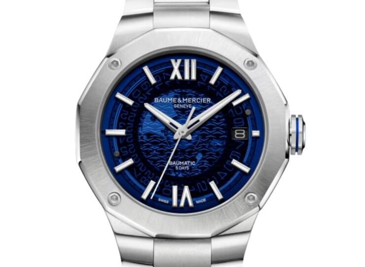 BAUME & MERCIER リビエラ 10616 42mm ブルー文字盤 M0A10616