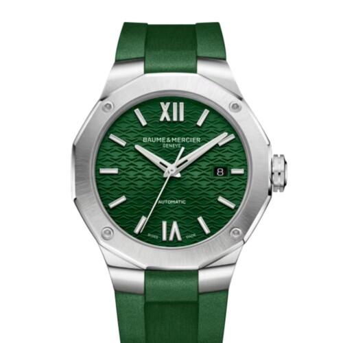 BAUME & MERCIER リビエラ 10618 42mm グリーン文字盤 M0A10618