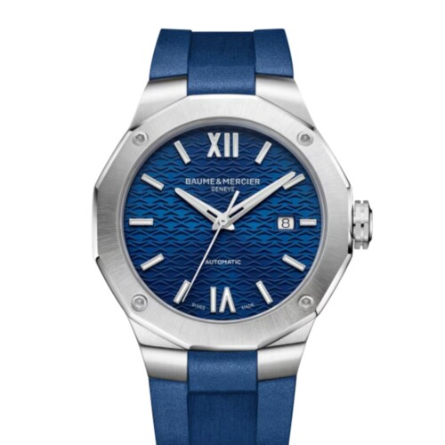 BAUME & MERCIER リビエラ 10619 42mm ブルー文字盤 M0A10619