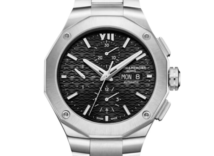 BAUME & MERCIER リビエラ 10624 43mm ブラック文字盤 M0A10624
