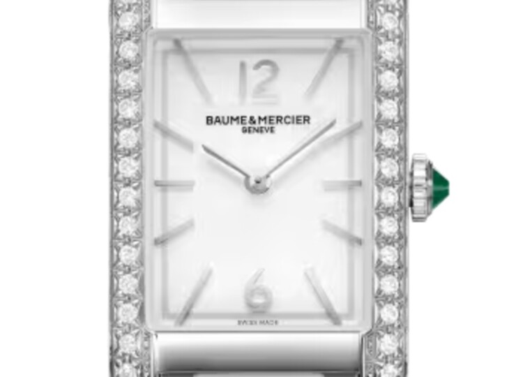 BAUME & MERCIER ハンプトン 10631 Sサイズ グレー文字盤 M0A10631