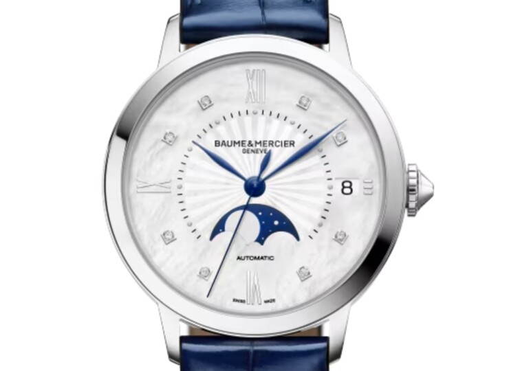BAUME & MERCIER クラシマ 10633 34mm ホワイト マザー・オブ・パール文字盤 M0A10633