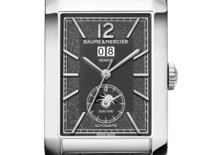 BAUME & MERCIER ハンプトン 10666 Lサイズ グレー文字盤 M0A10666