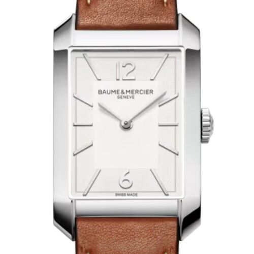 BAUME & MERCIER ハンプトン 10670 Mサイズ グレー文字盤 M0A10670