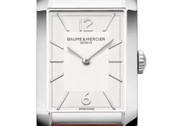 BAUME & MERCIER ハンプトン 10670 Mサイズ グレー文字盤 M0A10670