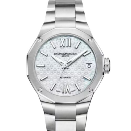 リビエラ 10676 33mm ホワイト マザー・オブ・パール文字盤