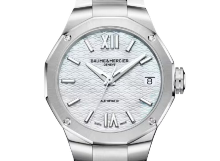 BAUME & MERCIER リビエラ 10676 33mm ホワイト マザー・オブ・パール文字盤 M0A10676