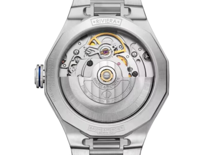 BAUME & MERCIER リビエラ 10677 33mm ブルー文字盤 M0A10677