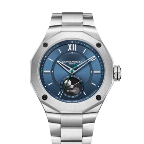 BAUME & MERCIER リビエラ 10682 43mm ブルー文字盤 M0A10682