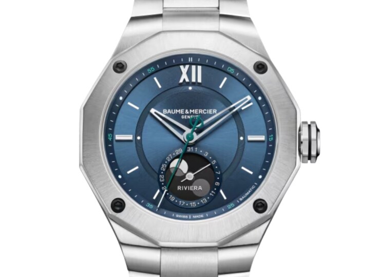 BAUME & MERCIER リビエラ 10682 43mm ブルー文字盤 M0A10682