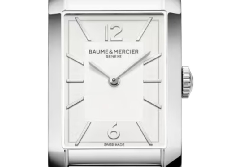 BAUME & MERCIER ハンプトン 10740 Mサイズ グレー文字盤 M0A10740