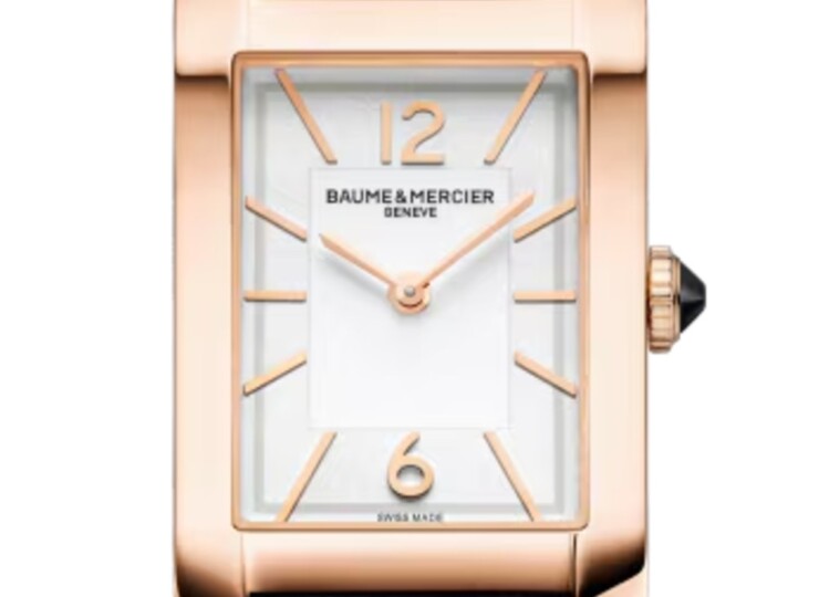 BAUME & MERCIER ハンプトン 10752 Sサイズ グレー文字盤 M0A10752