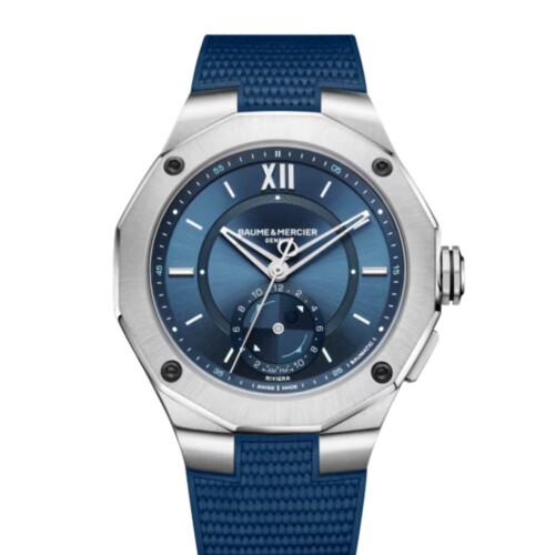 BAUME & MERCIER リビエラ 10761 43mm ブルー文字盤 M0A10761