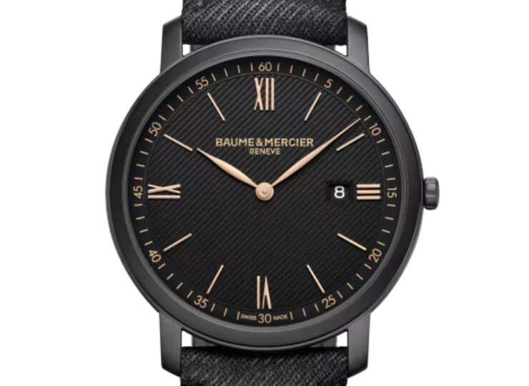 BAUME & MERCIER クラシマ 10762 39mm ブラック文字盤 M0A10762