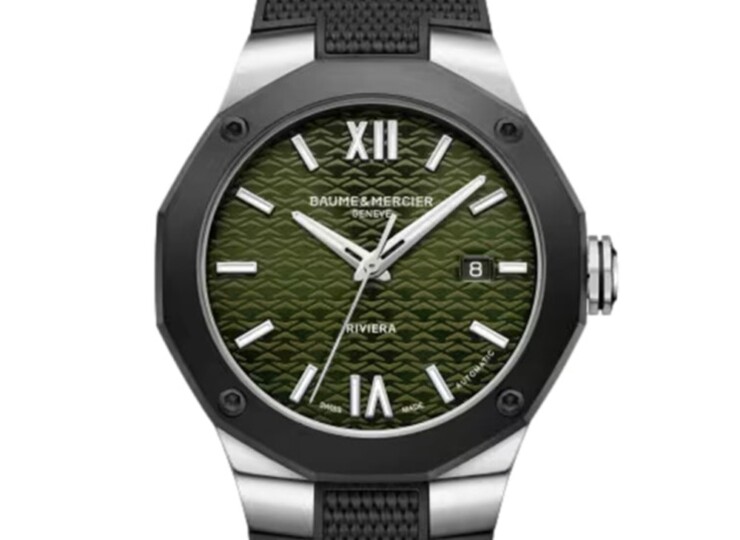 Baume & Mercier リビエラ 10763 42mm グリーン文字盤 M0A10763