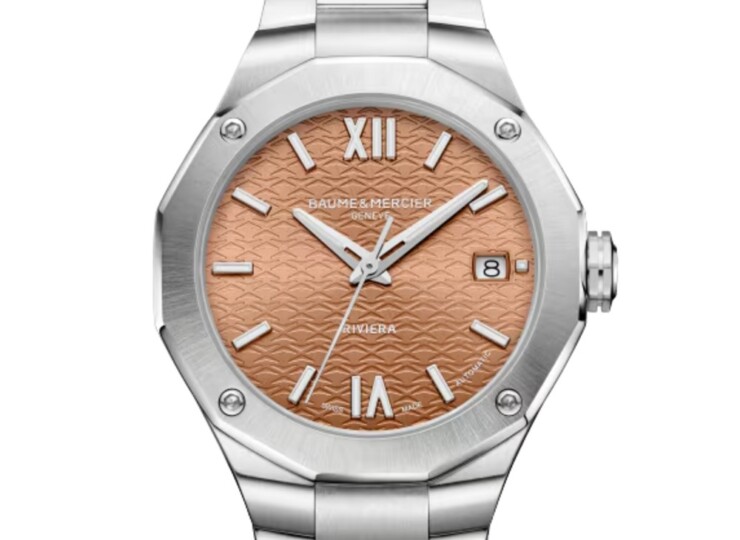 BAUME & MERCIER リビエラ 10764 36mm テラコッタ文字盤 M0A10764