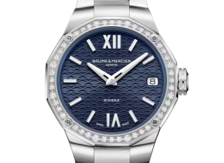 BAUME & MERCIER リビエラ 10765 33mm サンレイ文字盤 M0A10765