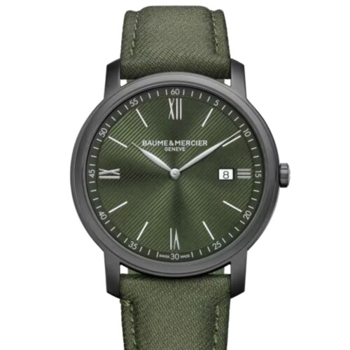 BAUME & MERCIER クラシマ 10766 42mm グリーン文字盤 M0A10766