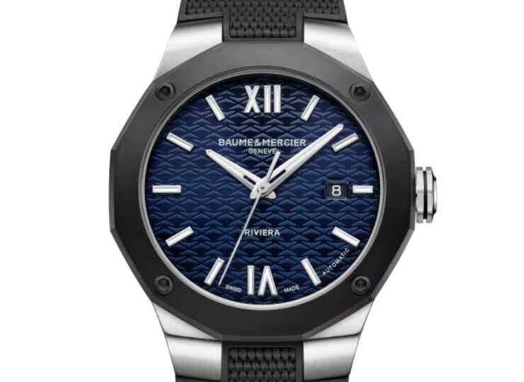 BAUME & MERCIER リビエラ 10768 42mm ブルー文字盤 M0A10768