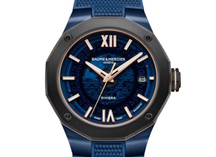 BAUME & MERCIER リビエラ 10769 42mm ブルー文字盤 M0A10769