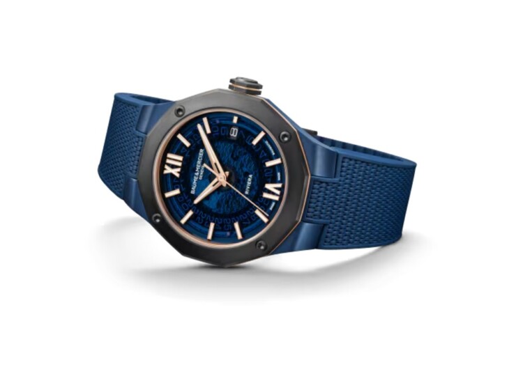 BAUME & MERCIER リビエラ 10769 42mm ブルー文字盤 M0A10769