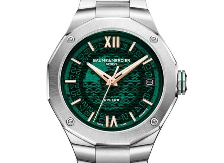 Baume & Mercier リビエラ 10770 39mm グリーン文字盤 M0A10770