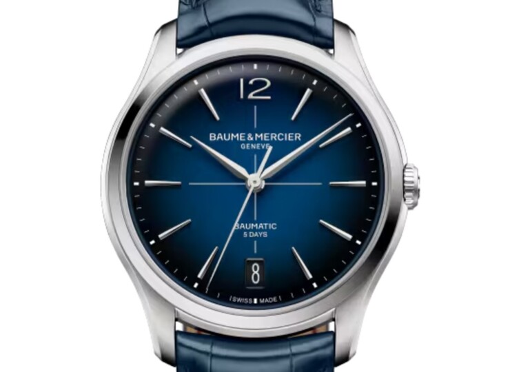 BAUME & MERCIER クリフトン 10771 39mm ブルー文字盤 M0A10771