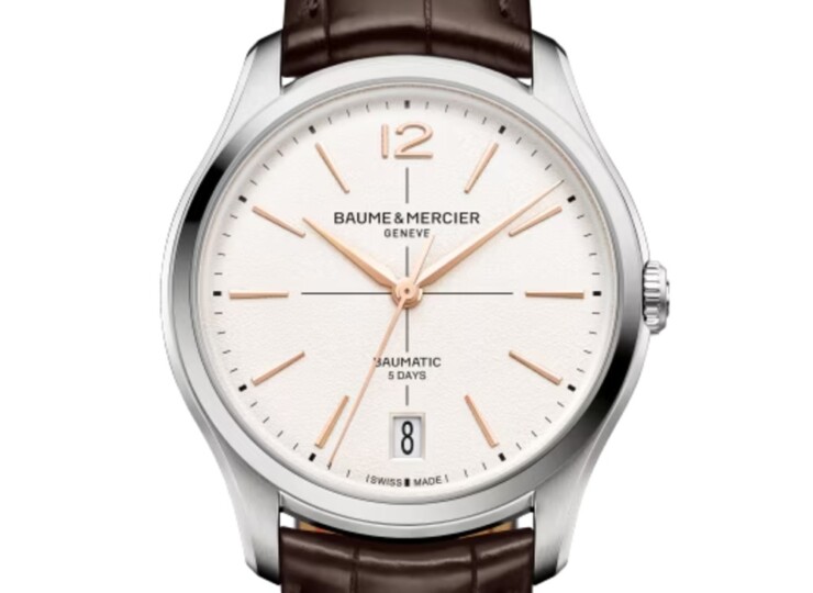 BAUME & MERCIER クリフトン 10773 39mm シルバー文字盤 M0A10773