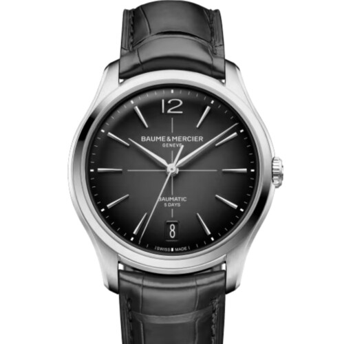 クリフトン 10775 39mm ブラック文字盤