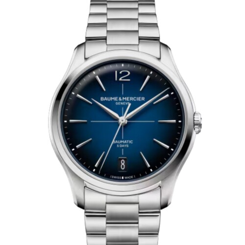 クリフトン 10792 39mm ブルー文字盤