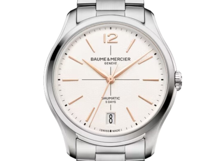 BAUME & MERCIER クリフトン 10793 39mm シルバー文字盤 M0A10793