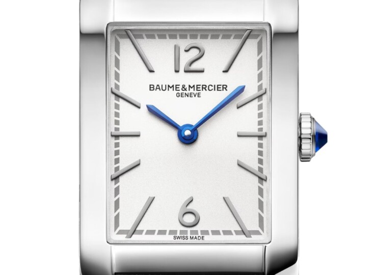 Baume & Mercier ハンプトン 10795 Sサイズ グレー文字盤 M0A10795