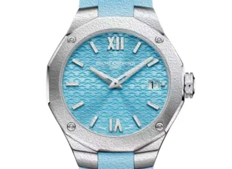 BAUME & MERCIER リビエラ 10800 36mm ブルー文字盤 M0A10800
