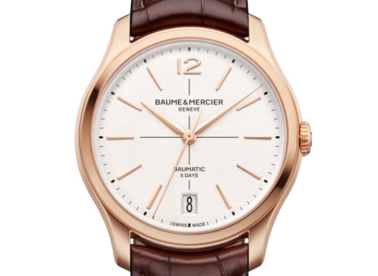 BAUME & MERCIER クリフトン 10802 39mm シルバー文字盤 M0A10802