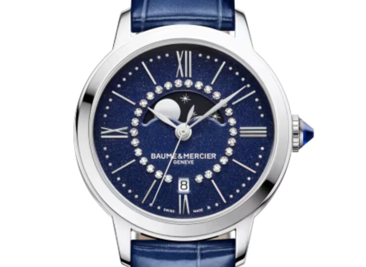 BAUME & MERCIER クラシマ 10804 31mm ブルー文字盤 M0A10804
